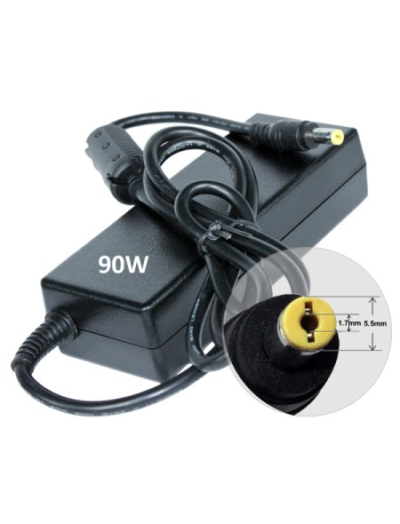 Cargador compatible para portátil ACER 90W 19V 4.74A 5.5x1.7 mm Dayma