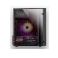 ÷ Caja microatx gaming mars gaming mcm black frontal linea rgb ventana lateral total usb3.0 + usb 2.0 